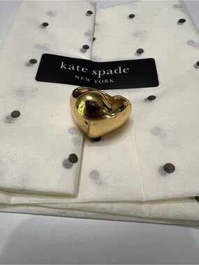 kate spade Gold Heart Ring